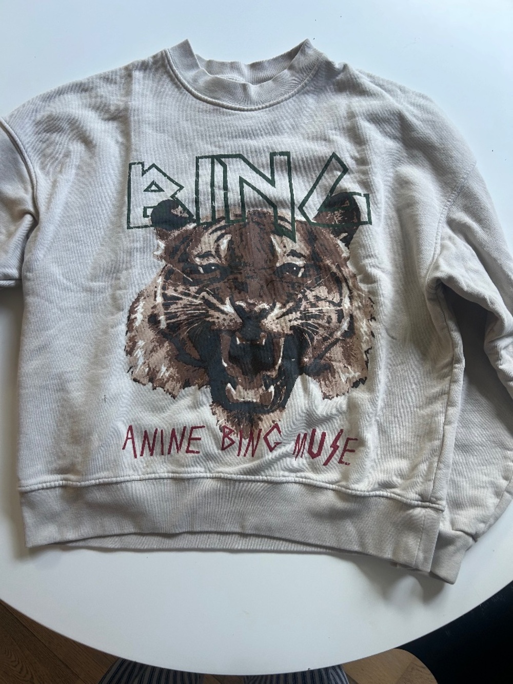 Anine Bing Tiger Sweatshirt- Size M